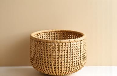 竹細工の竹籠