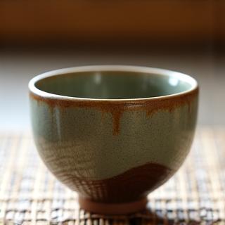 手作りの萩焼抹茶茶碗